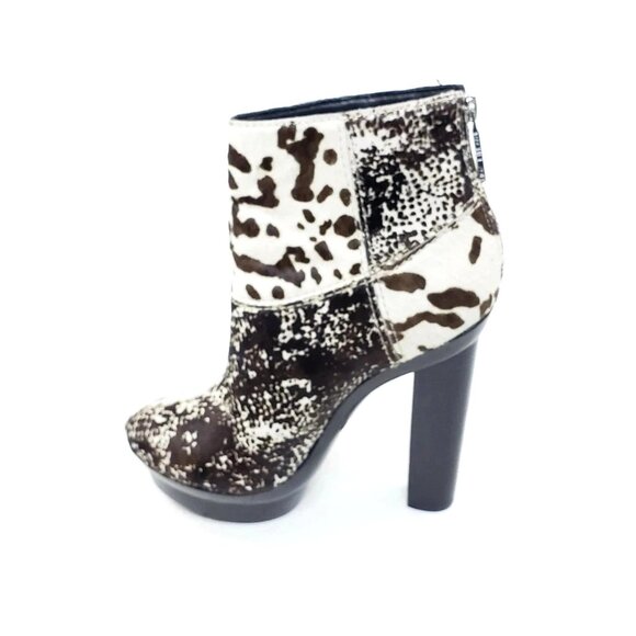 Rachel Zoe Pamela Calf-Hair Platform Ankle Boots WomensWomens US 7 - Picture 11 of 14